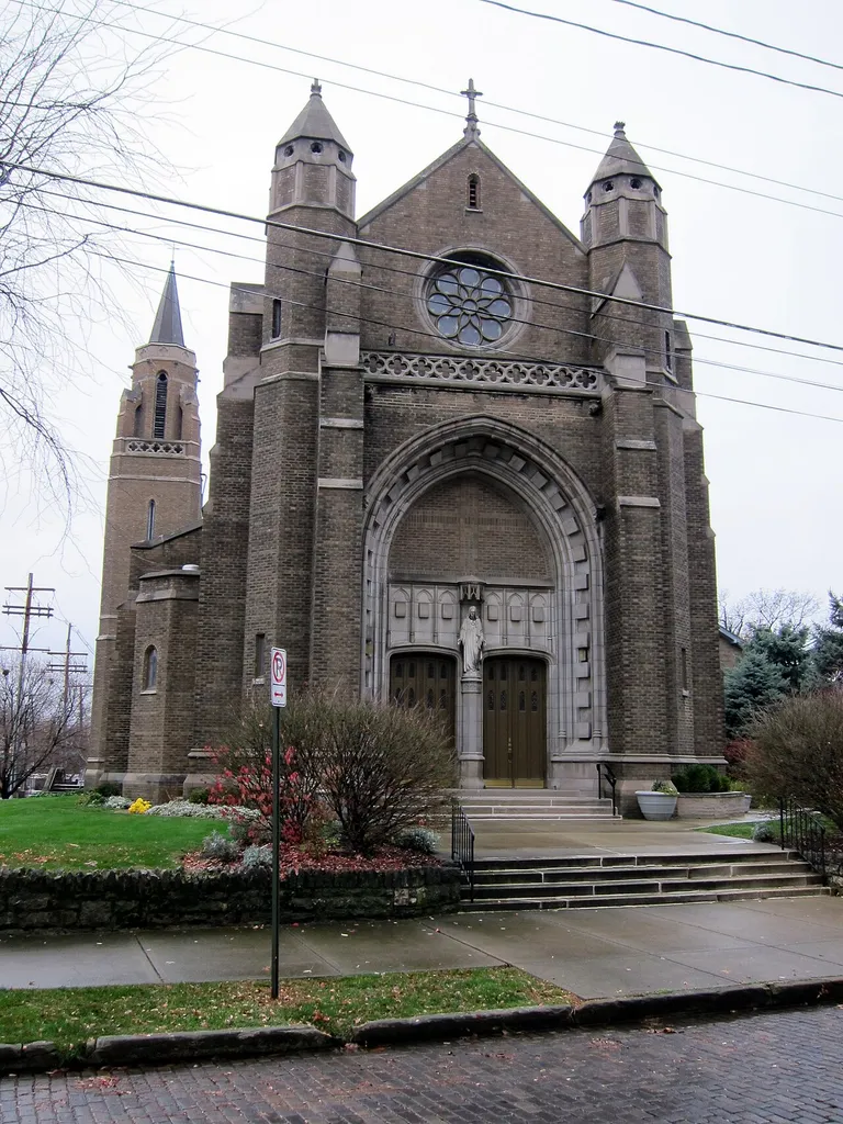 Sacred Heart Church, Columbus, Ohio - FR of building