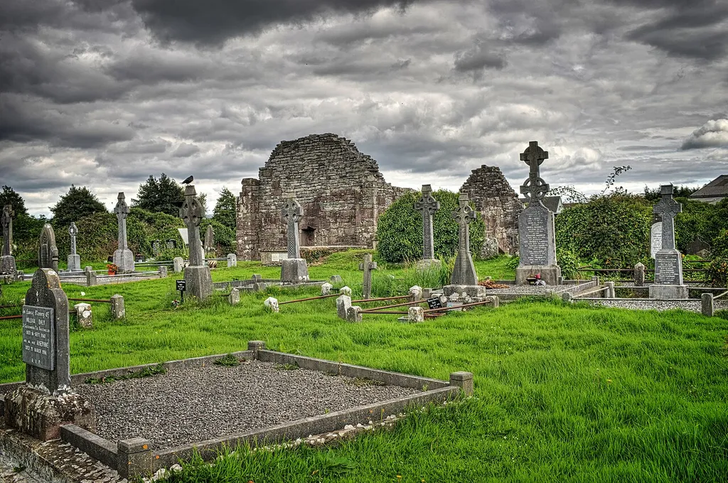 Ratass Church - Ogham Stone