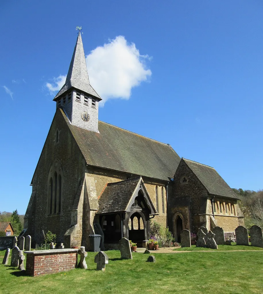 St Peter's Church, School Lane, Hascombe, Borough of Waverley, Surrey, England.