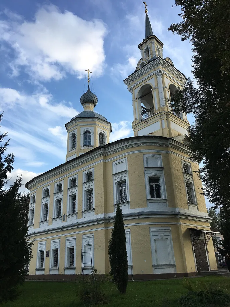 Церковь Преображения Господня в Нерехте, 1787-1791 гг., арх. С.А. Воротилов