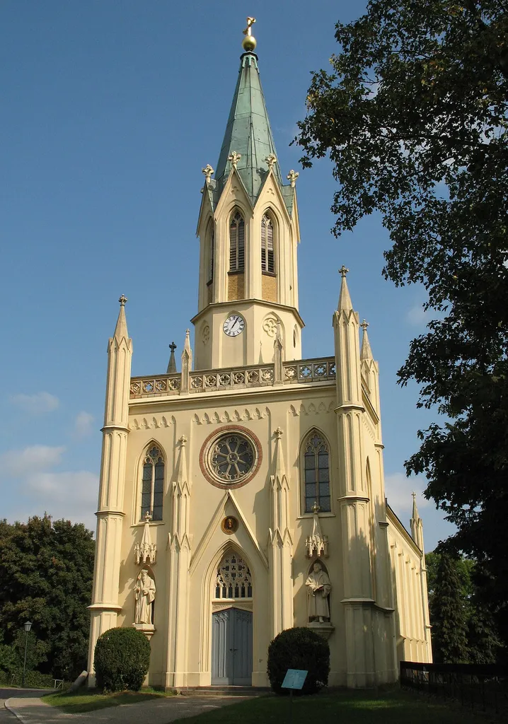 Church in Uckerland-Wolfshagen in Brandenburg, Germany
