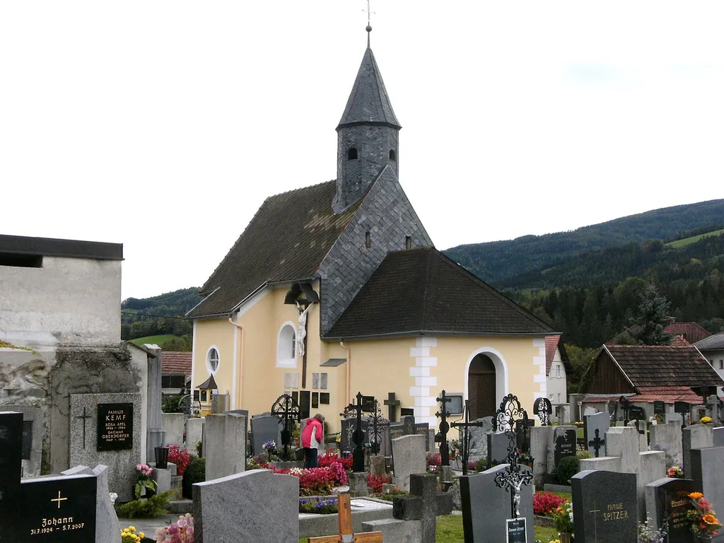 Cemetery church (formerly Hospital church) in Kirchberg am Wechsel, Lower Austria