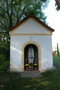Gedächtnis- und Wegkapelle am ehemaligen Standort der Pfarrkirche
