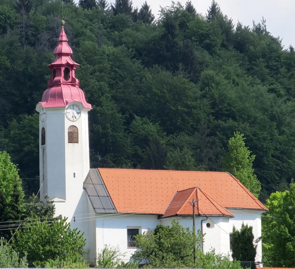 Assumption Church in Javorje, Municipality of Šmartno pri Litiji, Slovenia