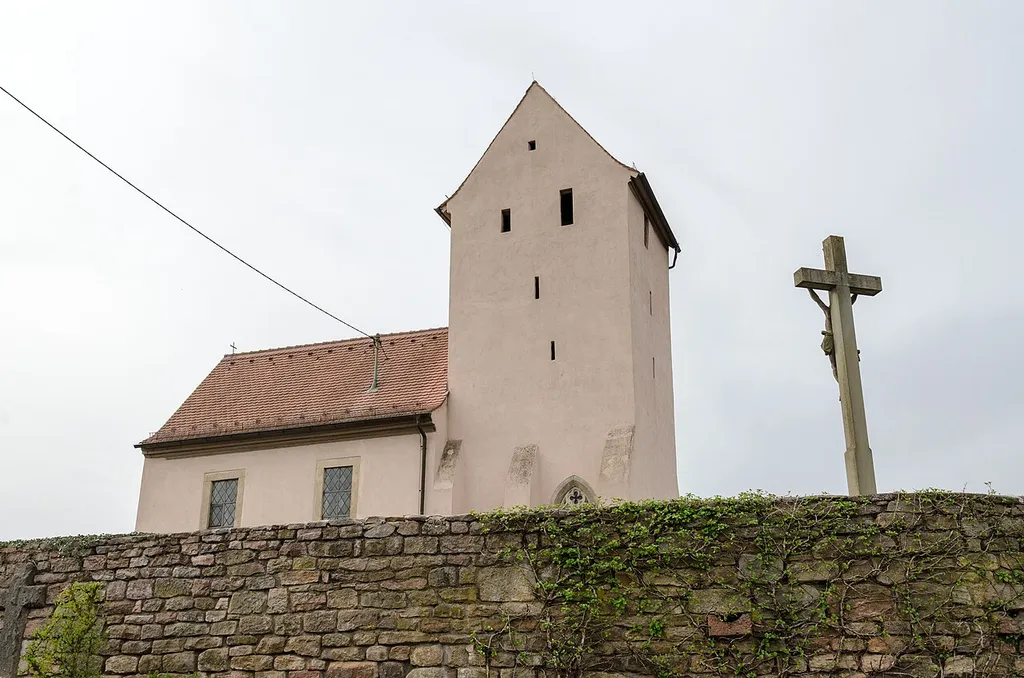 Niederlauer, Unterebersbach, Katholische Friedhofskirche St. Peter und Paul