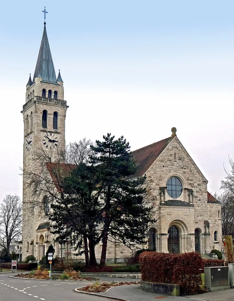 Roman Catholic church in Romanshorn, Switzerland.