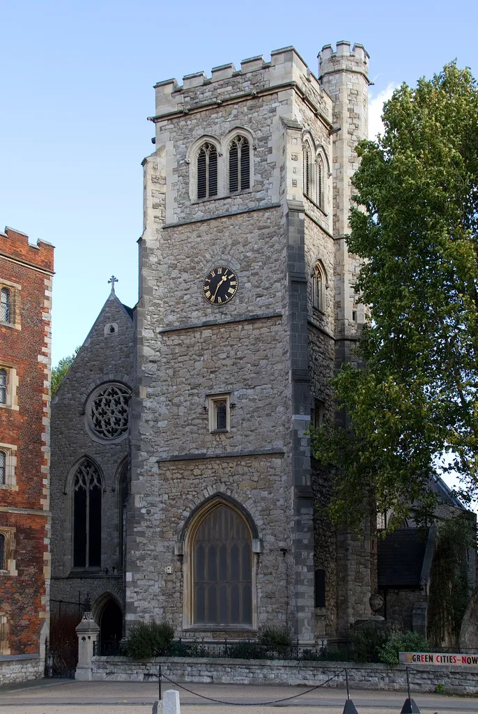The former parish church of St Mary-at-Lambeth, London, seen from the west
