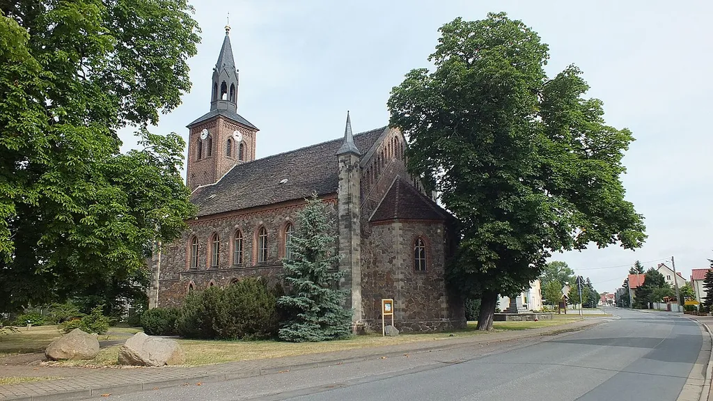 Die denkmalgeschützte Kirche in Züllsdorf, Herzberg (Elster)