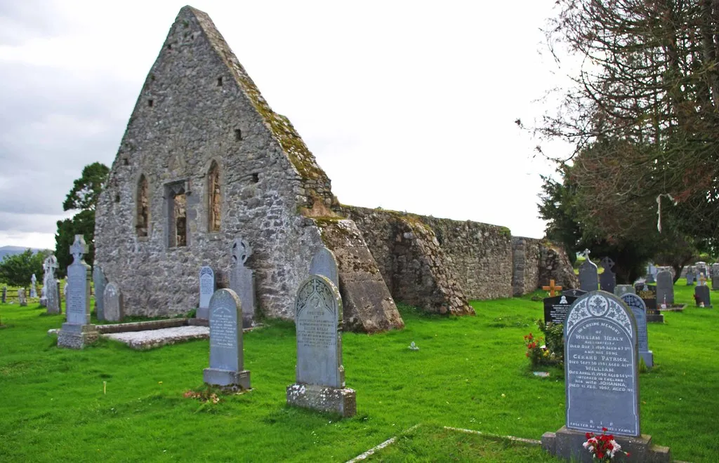 The ruined Monsea Church (2), Monsea