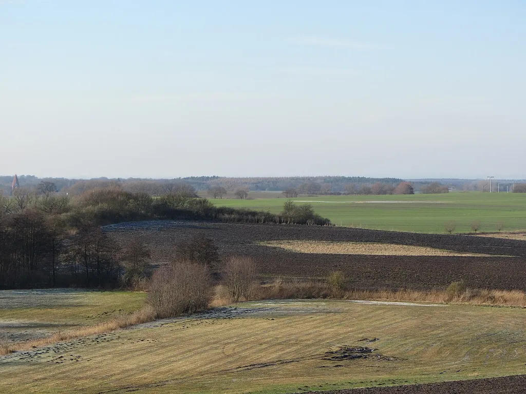 Hill fort Ilow in Ilow, district Nordwestmecklenburg, Mecklenburg-Vorpommern, Germany