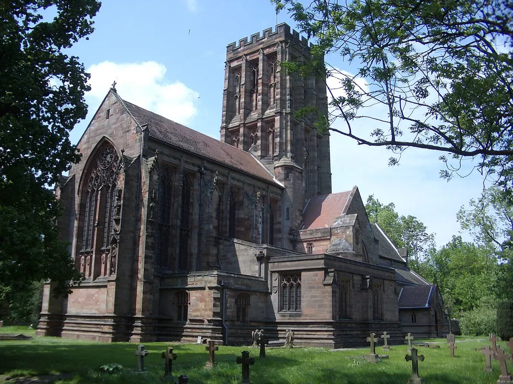 Church of the Holy Angels, Hoar Cross