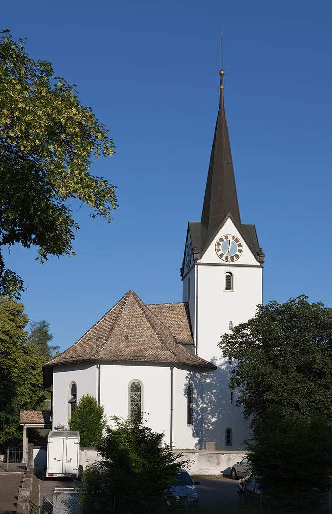 Reformierte Kirche in Hirzel.