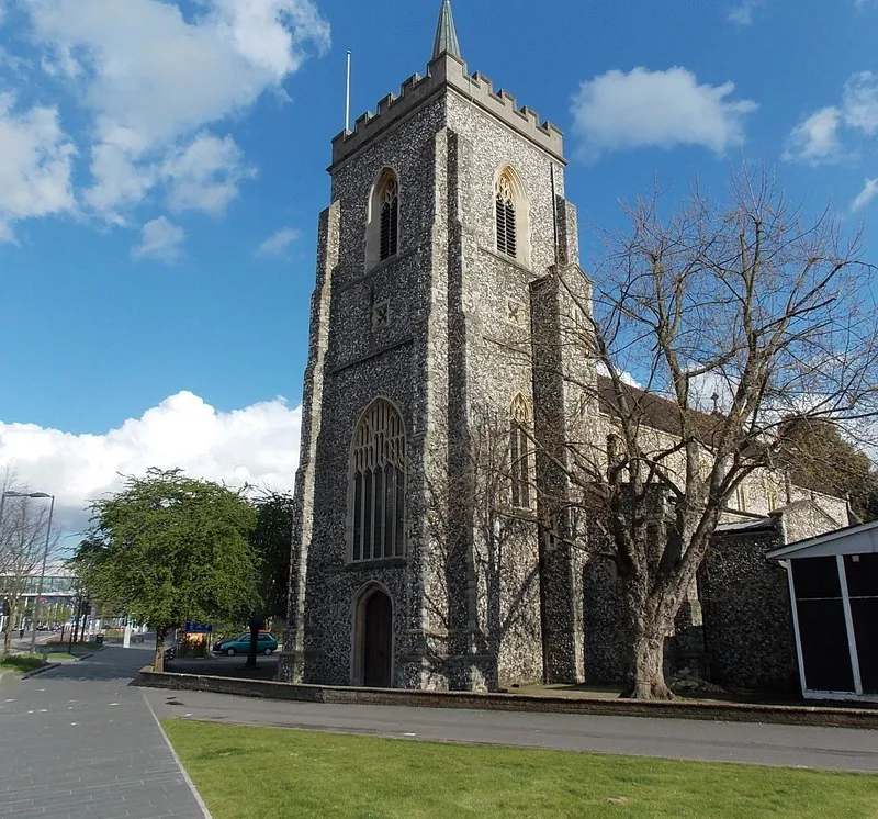 Tower of Our Lady Immaculate &amp; St Ethelbert Catholic Church, Slough