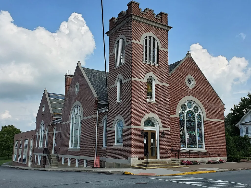 St Paul's Lutheran Church in Dillsburg, PA. Picture taken on August 13, 2020 at 4:14 PM