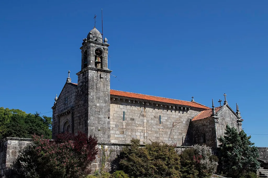 Igrexa de San Martiño de Moaña, Pontevedra.