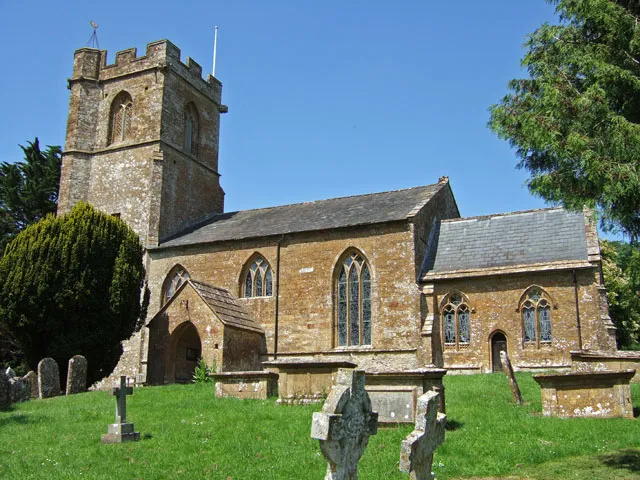 St Mary the Virgin parish church, East Chinnock, Somerset, seen from the south