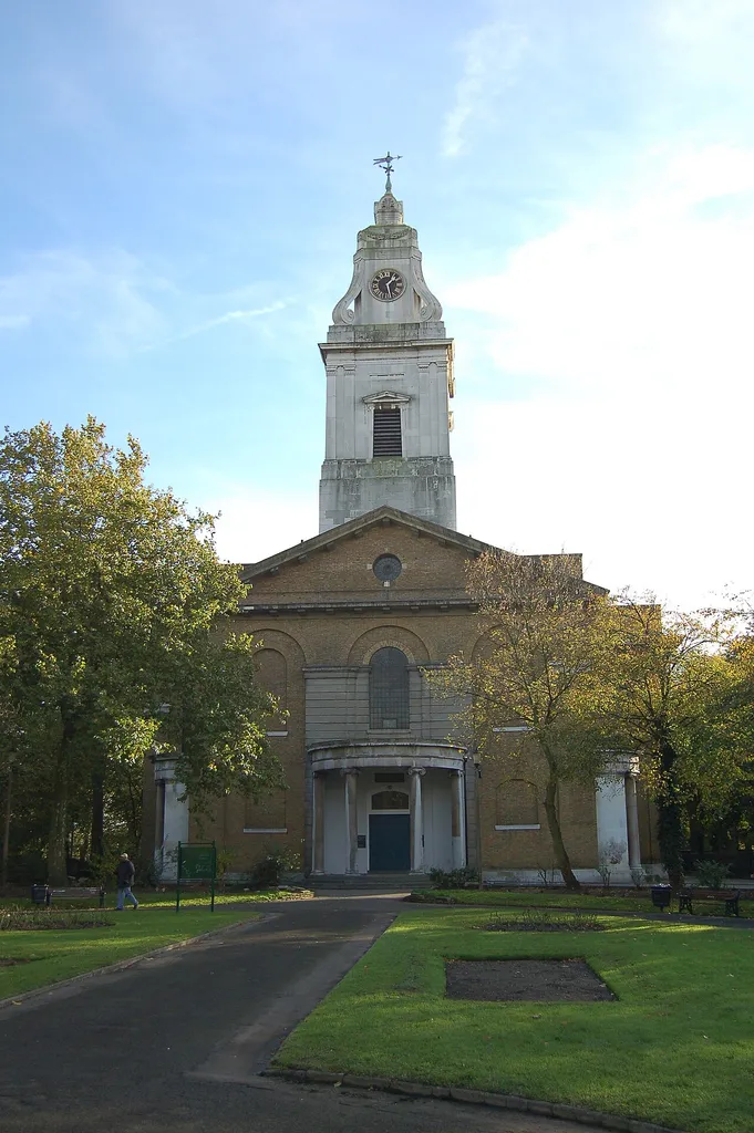 Church of St John-at-Hackney 2008 Use freely, pls attribute - k b thompson