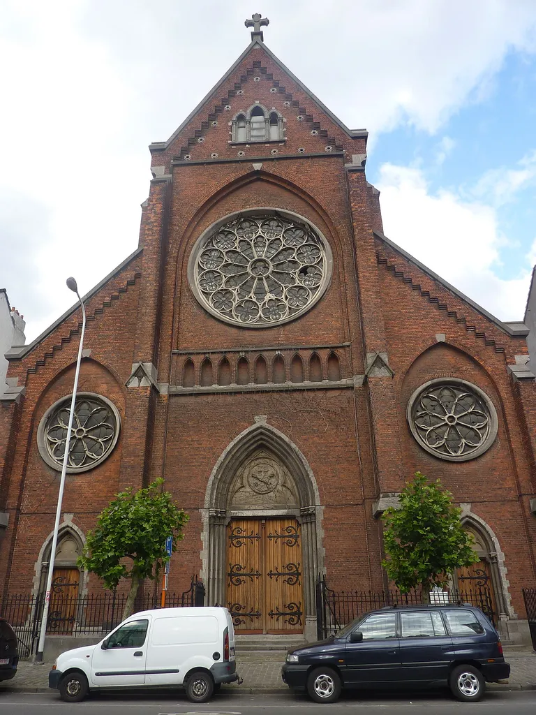 Église Saint-François-d'Assise à Schaerbeek, Bruxelles, Belgique.
