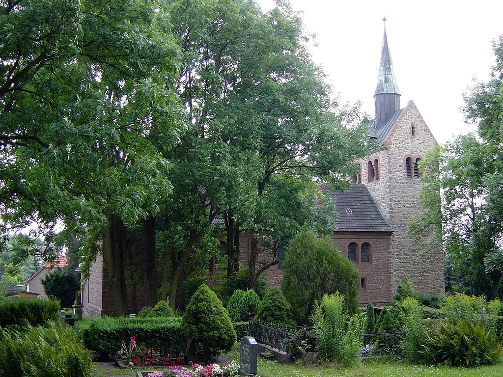 Protestant church in Nordgermersleben, Germany