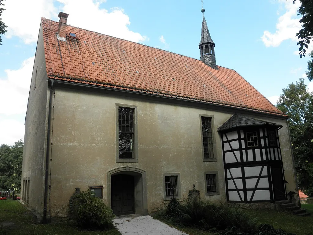 Church in Renthendorf in Thuringia
