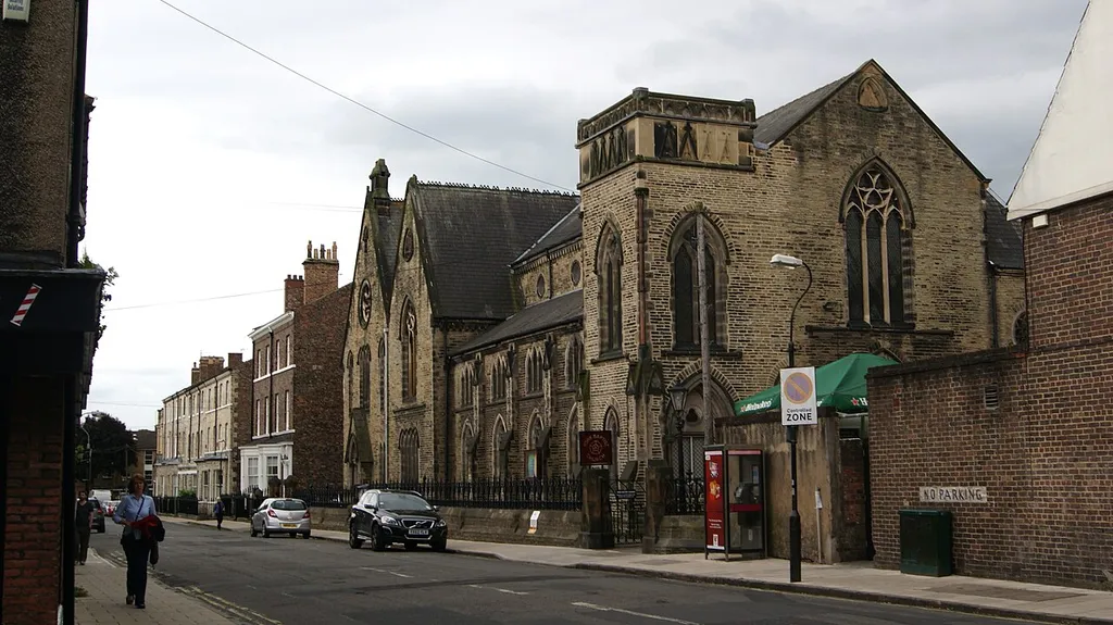 York Baptist Church, Priory Street, York, North Yorkshire. Taken on the afternoon of Wednesday the 12th of June 2013.