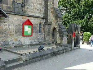 Gate Piers And Gates At North And South Entrances To Christ Church From Bridge Street