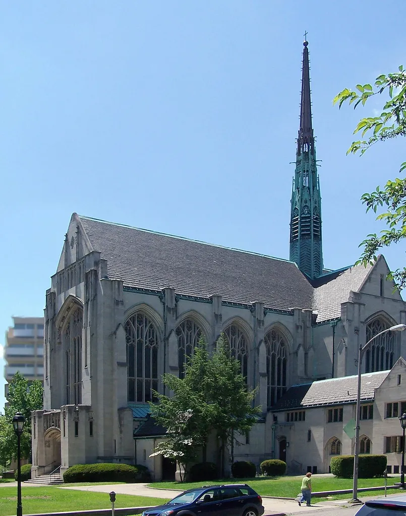 Bertram Grosvenor Goodhue's only intact work in Pittsburgh.