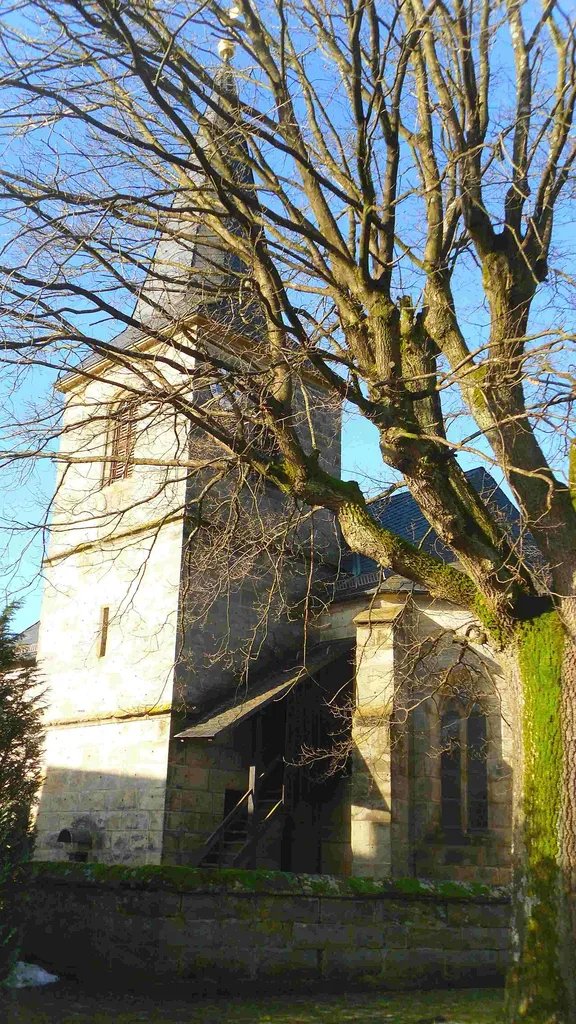 Die Laurentiuskirche im Eckersdorfer Ortsteil Tröbersdorf