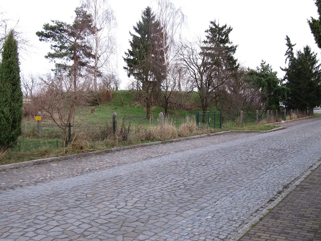sichtbarer überrest burg pritzerbe