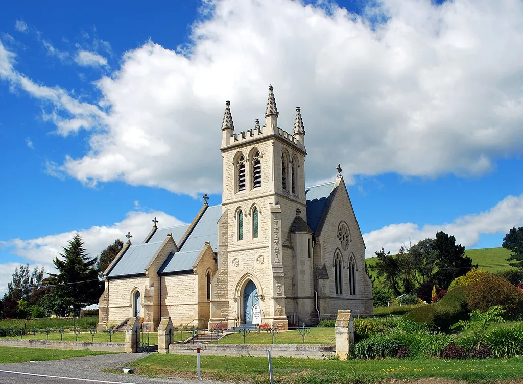 St Martin's Anglican church in Duntroon, New Zealand