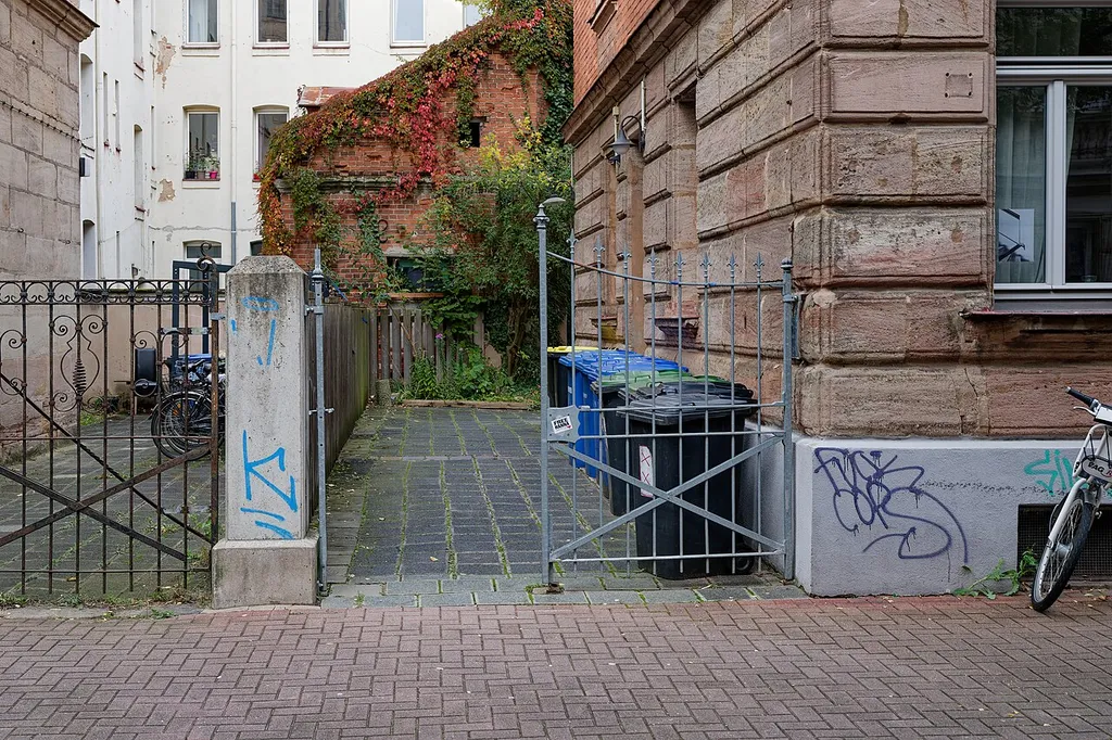 Gartentor Volprechtstraße 18 in Nürnberg