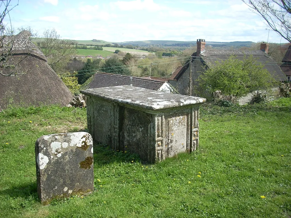 Masters tomb. St. Mary's Church in Donhead St Mary, Wiltshire, UK.