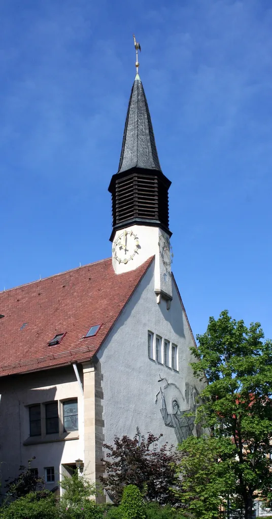 Haigstkirche in Stuttgart-Degerloch.