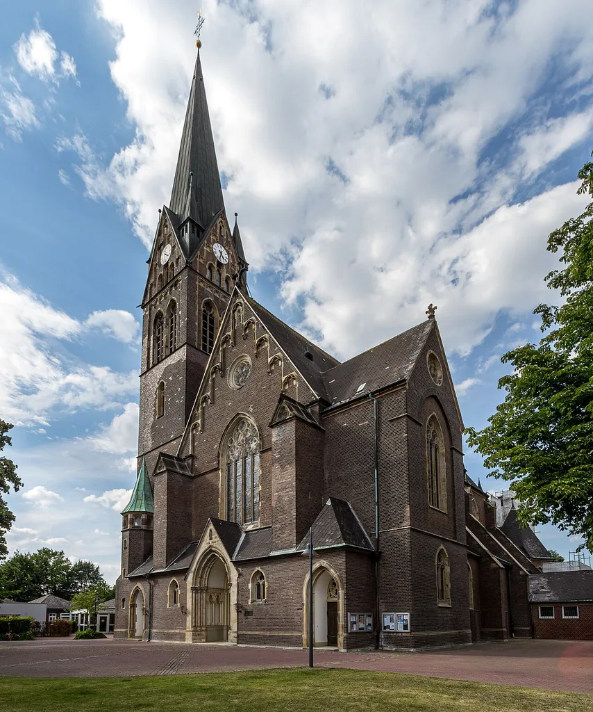 Church of Saint Pancratius in Buldern, Dülmen, North Rhine-Westphalia, Germany