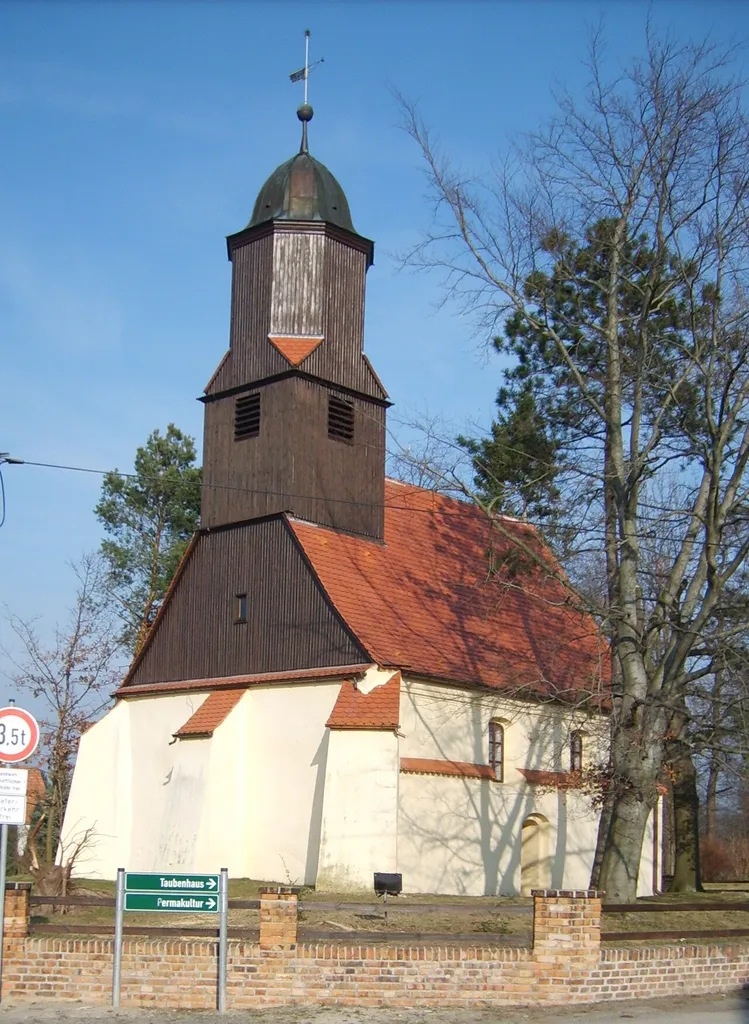 Die Dorfkirche von Dobra bei Bad Liebenwerda