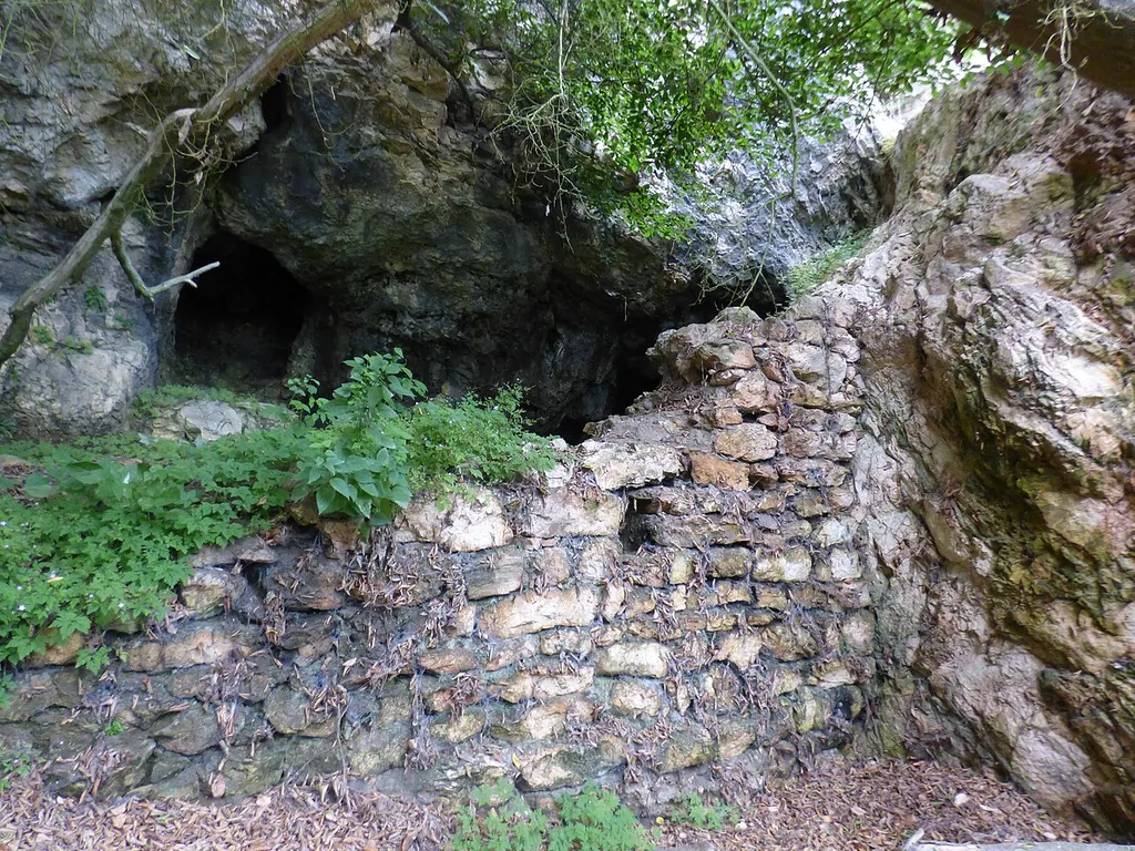 Ruine der Höhlenburg Reinegg, Gemeinde Völkermarkt, Kärnten: Nordteil