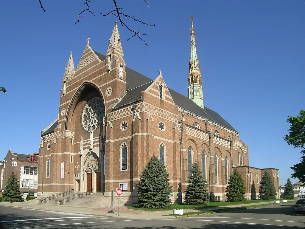 St. Florian Church, a Roman Catholic parish in Hamtramck, Michigan, United States, is the centerpiece of the St. Florian Historic District. The district is listed on the US National Register of Historic Places (NRHP).NRHP reference number 84001865