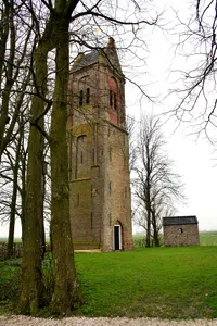 Church tower in Schillaard