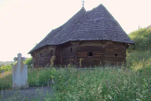 Saint Nicholas wooden church of Cuștelnic