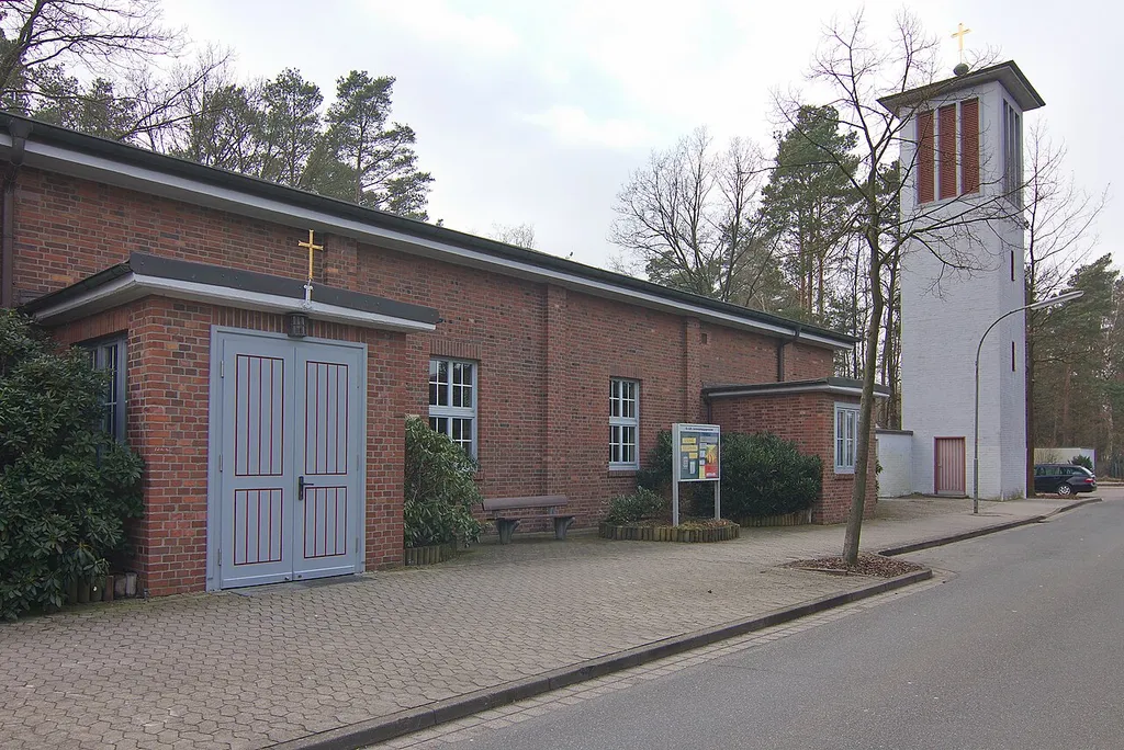 Auferstehungskirche in Hambühren, Niedersachsen, Deutschland.