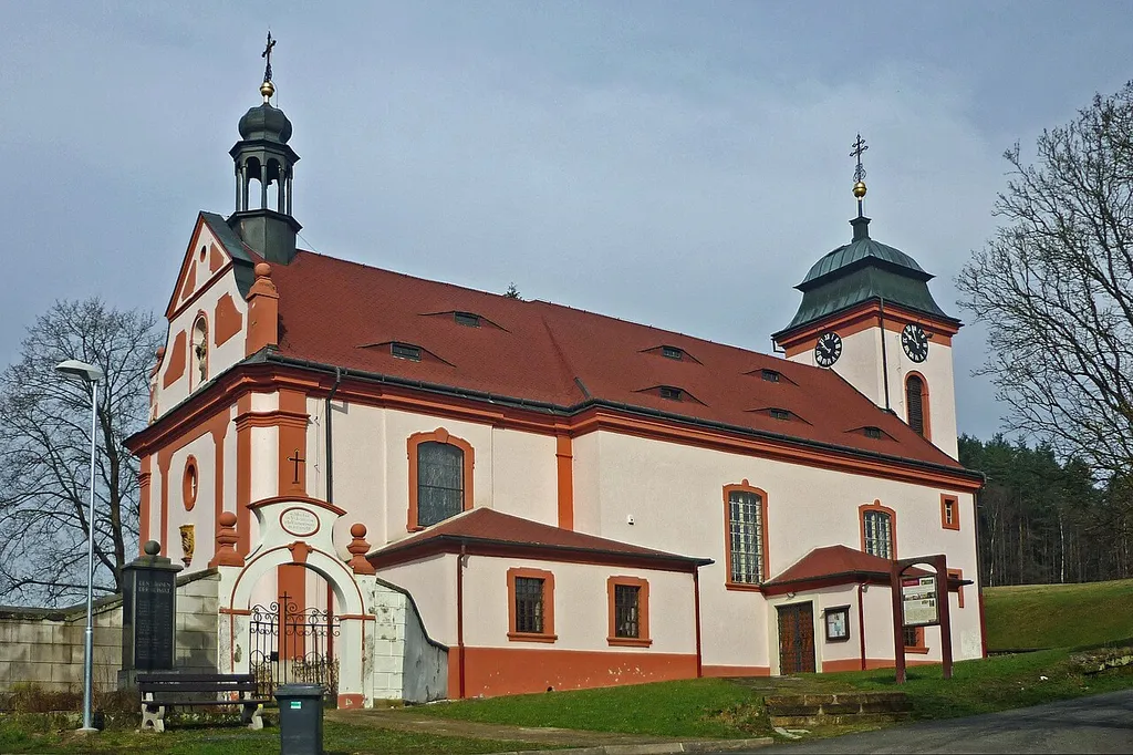 Johannes von Nepomuk-Kirche in Jetřichovice (Dittersbach)
