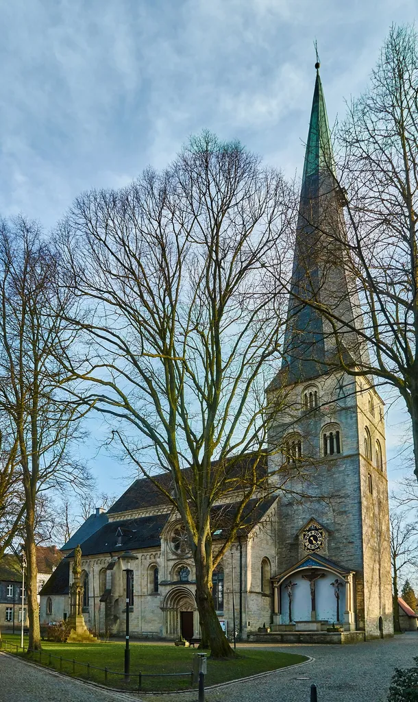 Saint John the Baptist Church in Billerbeck, North Rhine-Westphalia, Germany.