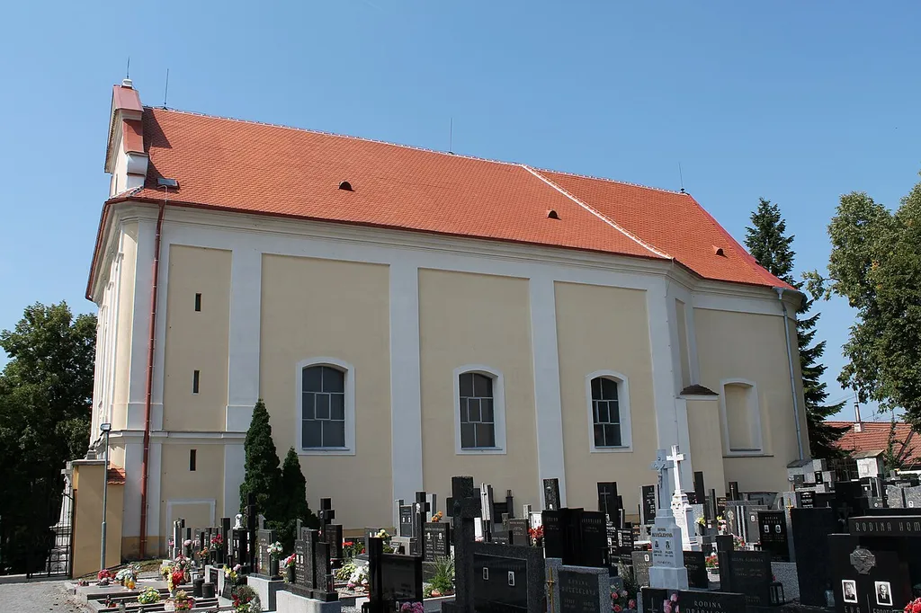 Church of Saints Philip and James, Královopolské Vážany, Rousínov, Vyškov District, Czech Republic