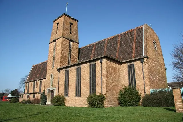 St.Hugh's church By local architect Lawrence Bond in 1939