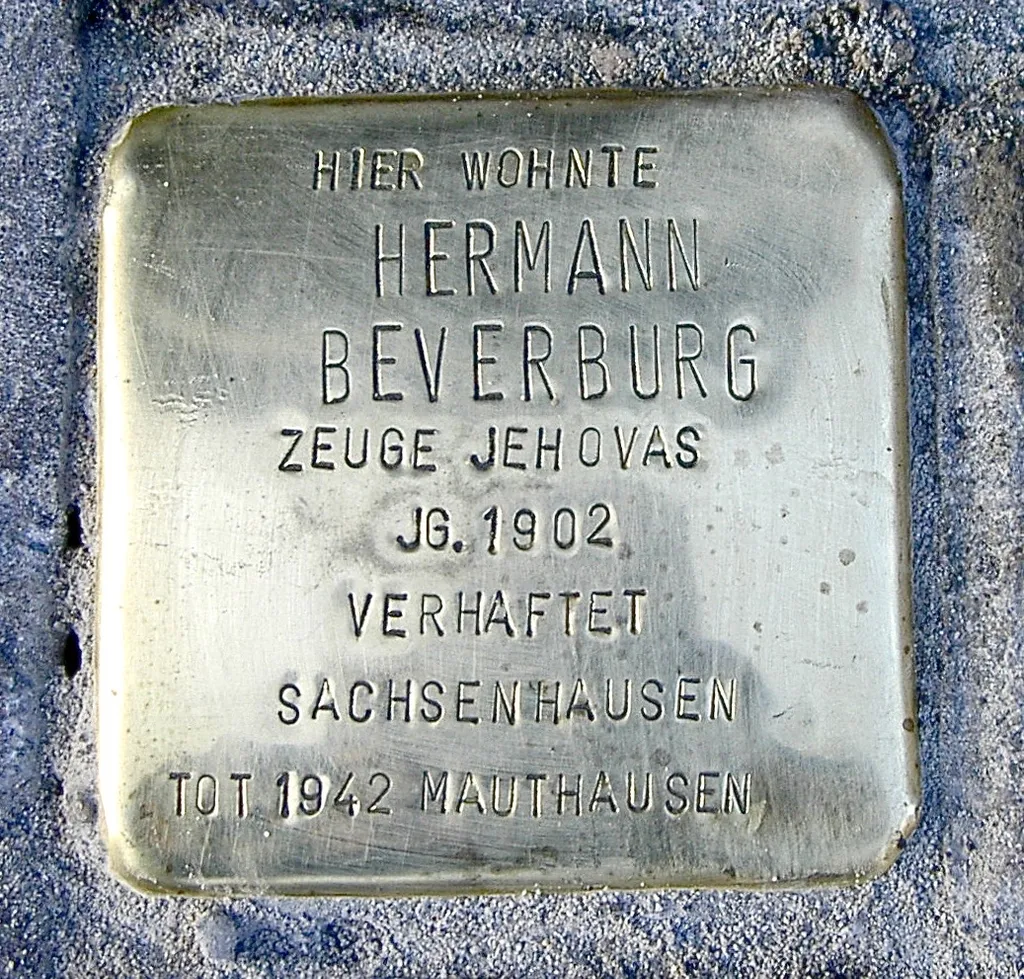 Stolperstein Hermann Beverburg
