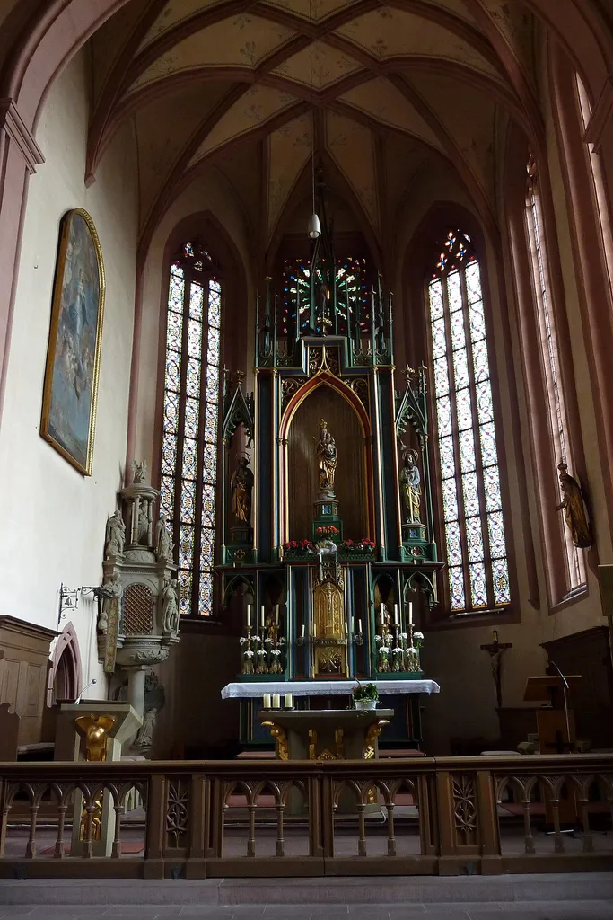 ehemalige Kapuzinerkirche St. Joseph in Lohr am Main im Landkreis Main-Spessart (Bayern), Darstellung: ?