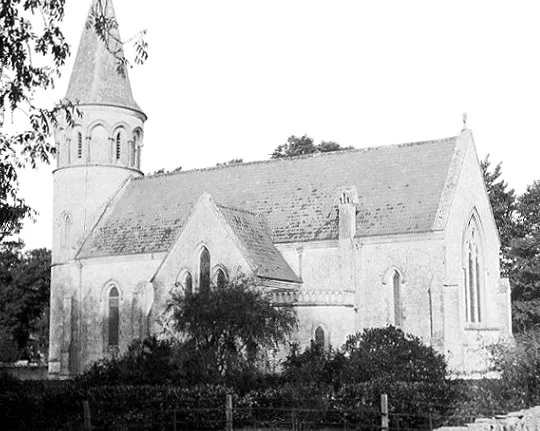 St John's Church, Poxwell, Dorset, built in 1867–68, demolished in 1969