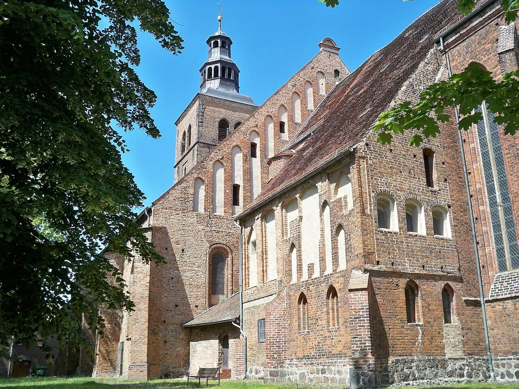 Gardelegen, Saxony-Anhalt, Marienkirche from southeast