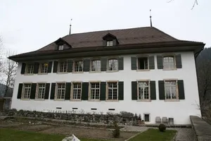 Blankenburg Castle with castle barn