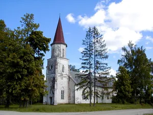 Lutheran church in Skujene